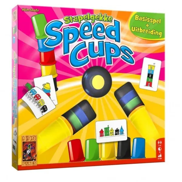999-games Spel Stapelgekke Speedcups 6 Spelers Best