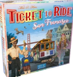Asmodee Spel ticket To Ride San Francisco New