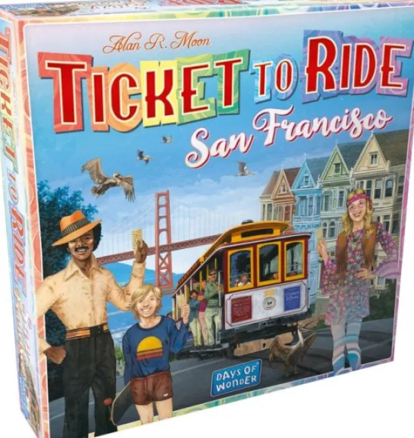 Asmodee Spel ticket To Ride San Francisco New