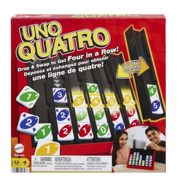 Mattel Spel Uno Quatro voordelig online kopen? New