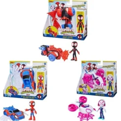 Hasbro Spidey and friends voertuig en figuur Online