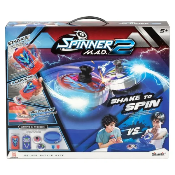De Grote Speelgoedwinkel Spinner Mad 2 Deluxe Battle Pack New