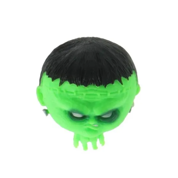 De Grote Speelgoedwinkel Splats Head Horror Green Monster 11 Cm Best