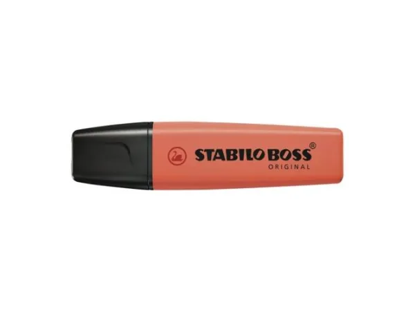 Stabilo boss original pastel zacht koraalrood Discount