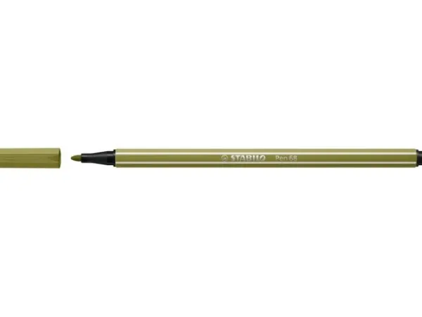 Stabilo Pen 68 37 Modder Groen New