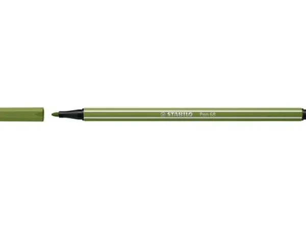 Stabilo Pen 68 - Premium Viltstift - Mosgroen Clearance