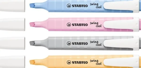 Stabilo Swing Cool Pastel Etui Met 4 Kleuren Outlet