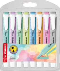 Stabilo swing cool pastel etui met 8 kleuren New