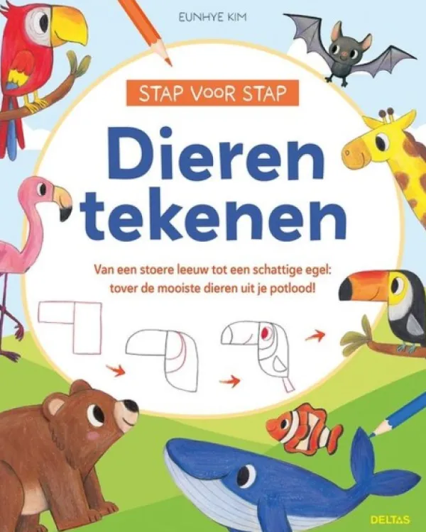 Deltas Stap Voor Stap Dieren Tekenen Best