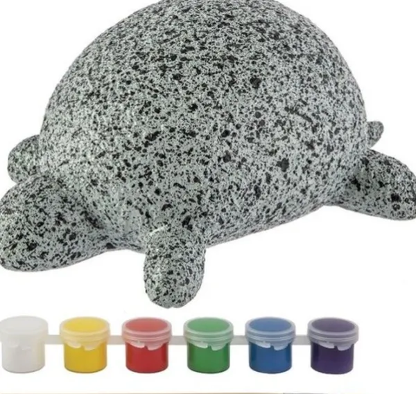 Grafix Stenen Schildpad Schilderen 8 Delig 12 Cm Clearance