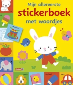 Deltas Sticker Parade Lange Oortjes met woordjes Clearance