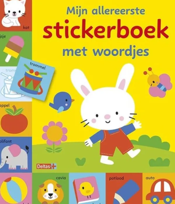 Deltas Sticker Parade Lange Oortjes met woordjes Clearance