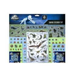 De Grote Speelgoedwinkel Stickerset Jurassic World Dino 500-Delig Fashion
