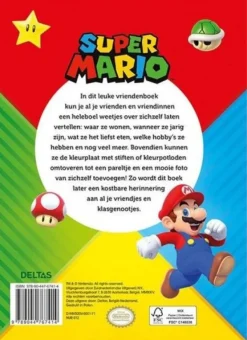 Deltas Super Mario Vriendenboek voordelig online kopen? Fashion