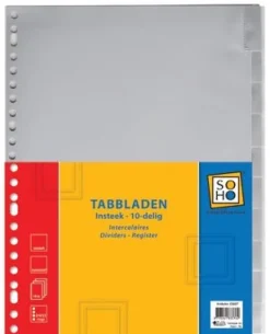 De Grote Speelgoedwinkel Tabbladen Insteek 10 delig Sale