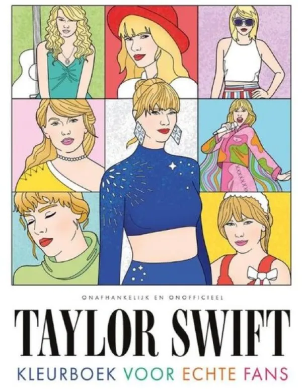 Deltas Taylor Swift - Kleurboek Voor Echte Fans Clearance