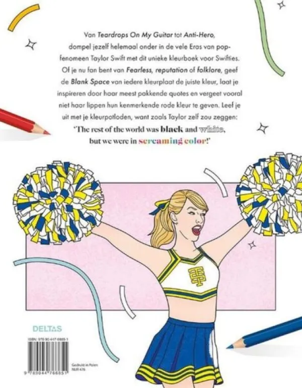 Deltas Taylor Swift - Kleurboek Voor Echte Fans Clearance