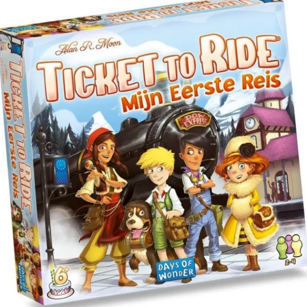 Asmodee Ticket to ride mijn eerste reis bordspel Hot