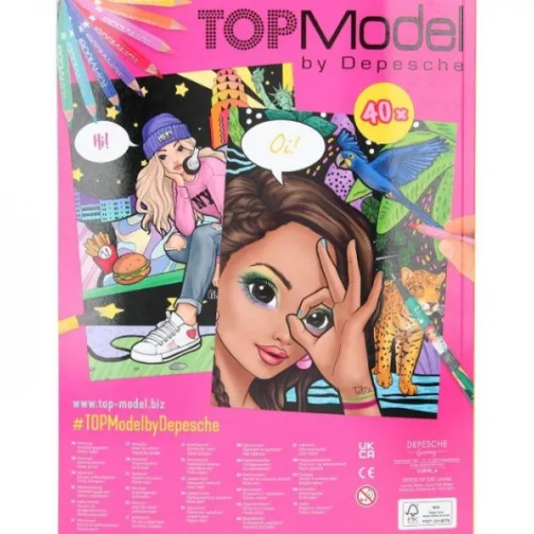 Depesche Topmodel Colour & Design Book Fashion