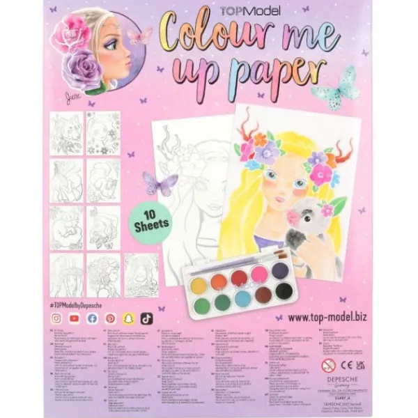 Depesche Topmodel Colour Me Up Paper New