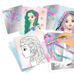 Depesche Topmodel Fantasy Model Silver Art Kleurboek Outlet