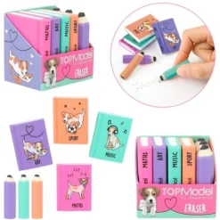 Depesche Topmodel Gumset - Mini Schoolboeken En Potloden Best