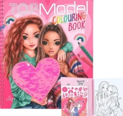 Depesche Topmodel Kleurboek Met Pailletten Outlet