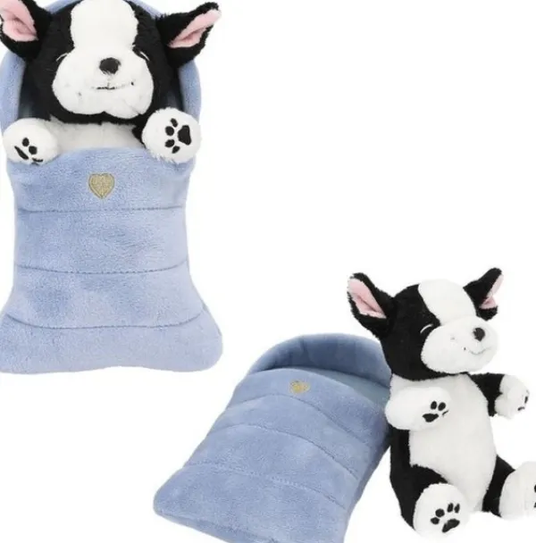 Depesche Topmodel Knuffel Hond/ Kat In Slaapzak Fashion