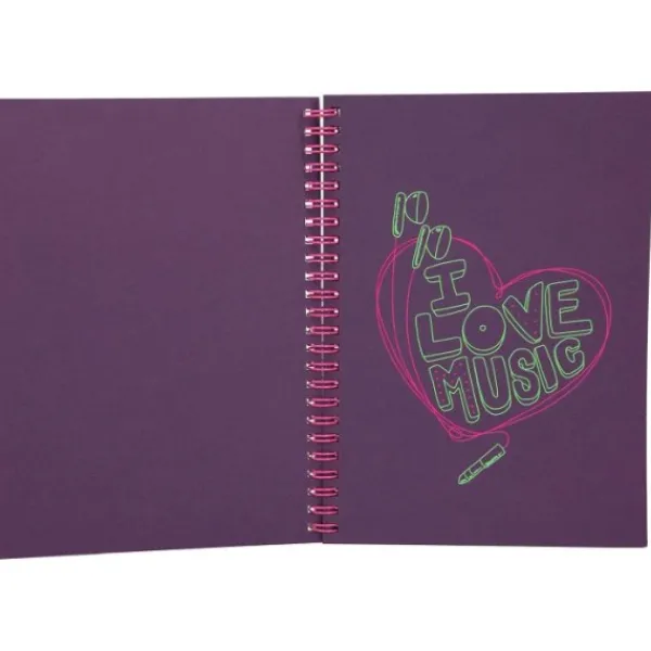 Depesche Topmodel Neon Doodle Kleurboek Met Neon Stiften New