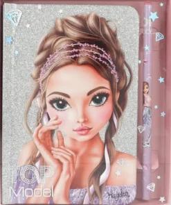 Depesche Topmodel Notitieboek Met Potlood Glitter Queen Hot