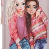 Depesche Topmodel 3-Vaks Etui Best Friends Led Best