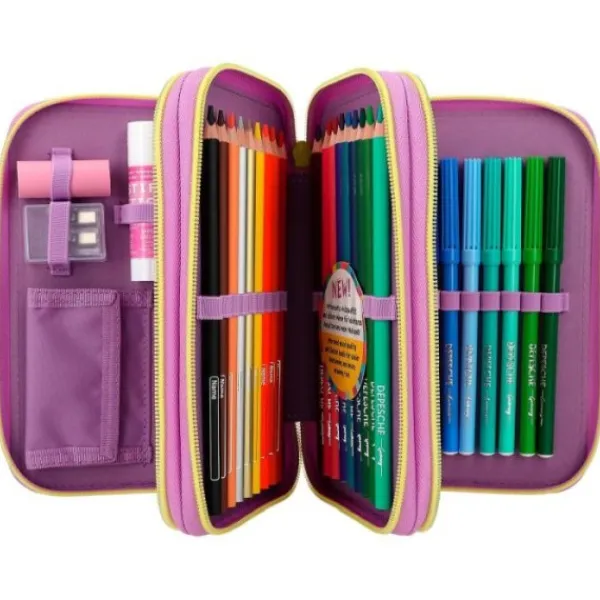Depesche Topmodel 3-Vaks Etui Met Applicatie Vakje Hot