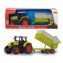 Dickie Tractor Met Aanhanger 58cm Fashion