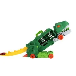 De Grote Speelgoedwinkel Transporter Carrycase Dino Met 2 Diecast Auto's Hot