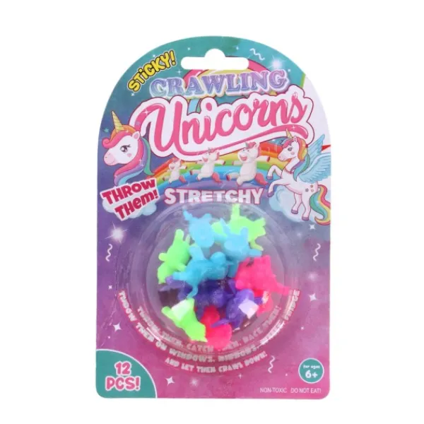 De Grote Speelgoedwinkel Unicorn Kruipende Sticky Raamlopers 12 Stuks Fashion
