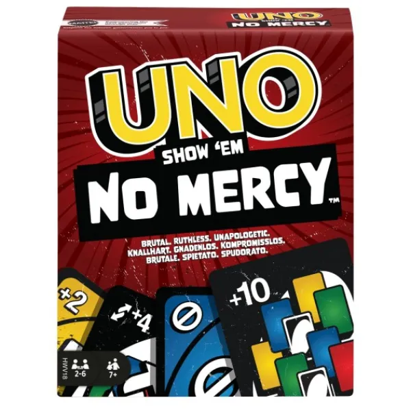 Mattel Uno show 'em no mercy - kaartspel Fashion
