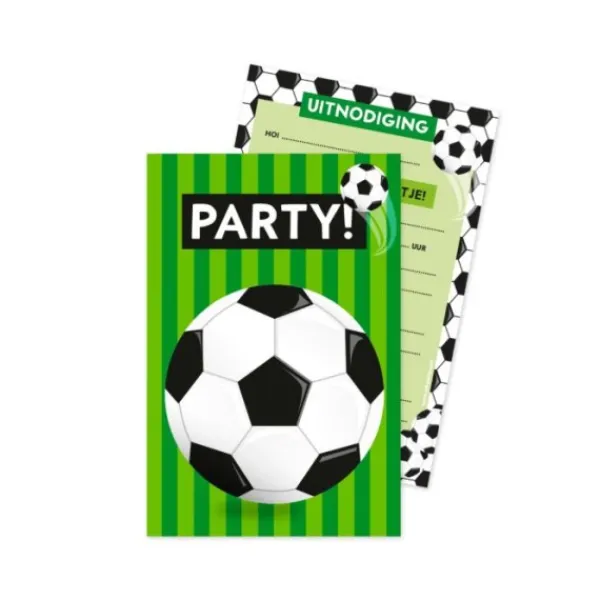De Grote Speelgoedwinkel Voetbal Uitnodigingskaarten voordelig online kopen? Hot