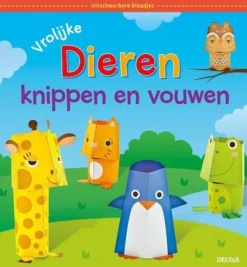 Deltas Vrolijke Dieren Knippen En Vouwen Online