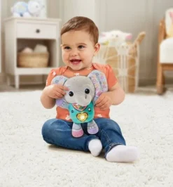 Vtech Baby Knuffel & Speel Olifantje Grijs Fashion