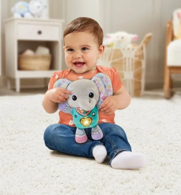 Vtech Baby Knuffel & Speel Olifantje Grijs Fashion