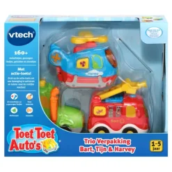 Vtech Toet Toet Trio Pack 1 Bart Tijn Harvey Online