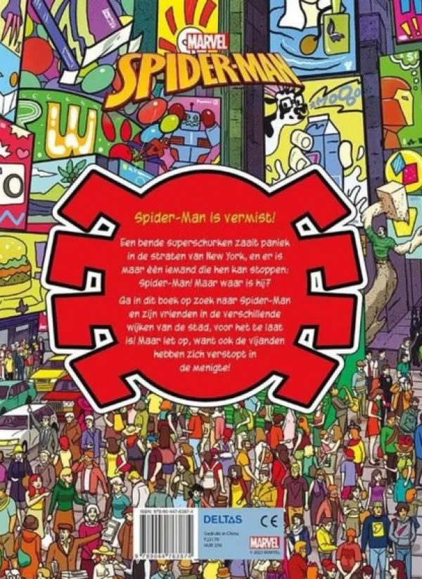 Deltas Waar Is Spider-Man? Het Originele Kijk En Zoekboek Fashion
