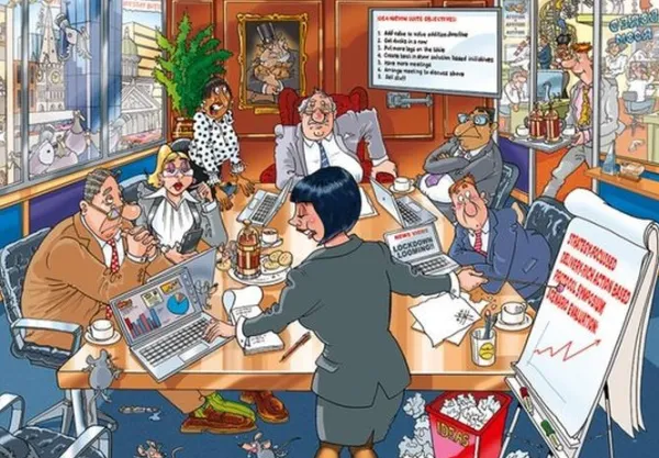 Jumbo Wasgij Destiny Puzzel 24 Business As Usual 1000 Stukjes Online