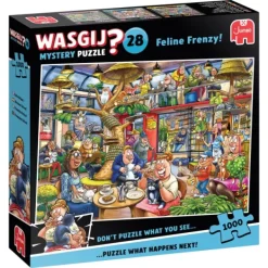 Jumbo Wasgij Puzzel Mysterie Kat En Muis Spel 1000 Stukjes Clearance