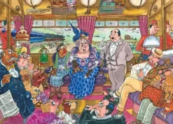 Jumbo Wasgij Puzzel Retro De Grote Treinroof 1000 Stukjes Discount