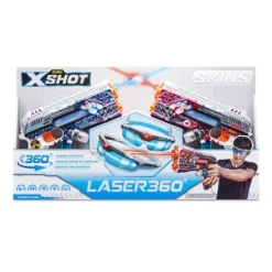 Zuru X-shot Skins Laser 360 2 Pack Hot