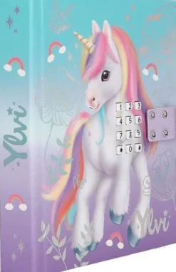 Depesche Ylvi dagboek met led, code en geluid Fashion