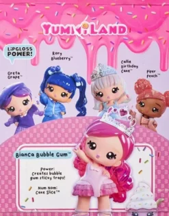 MGA Yummiland Large Doll + Lipgloss Pet Bianca Bubblegum Discount