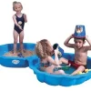 Paradiso Toys Zandbak Schelp Blauw 2-Delig Best