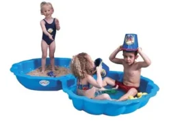 Paradiso Toys Zandbak Schelp Blauw 2-Delig Best